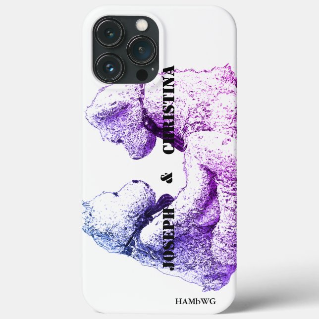 Handy Case - Retro Teddys HAMbyWG (Rückseite)