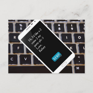 Handy Einladung zum Geburtstag