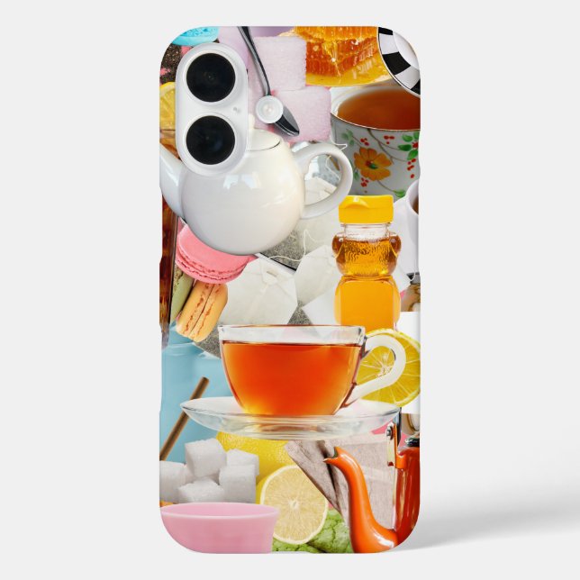 Handy-Fall für ästhetisches Tee Case-Mate iPhone Hülle (Rückseite)