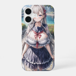 Handy-Fall für niedliche Anime iPhone 16 Hülle