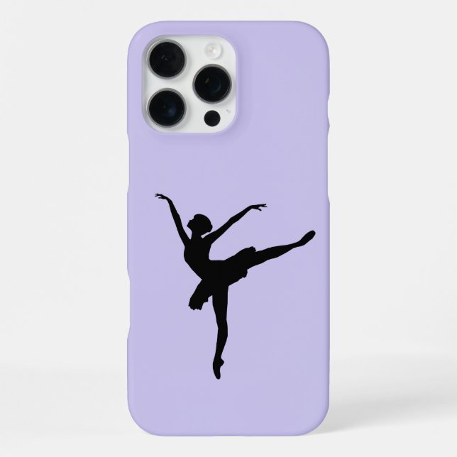 Handy-Fall mit künstlerischer Ballerina iPhone Hülle (Rückseite)