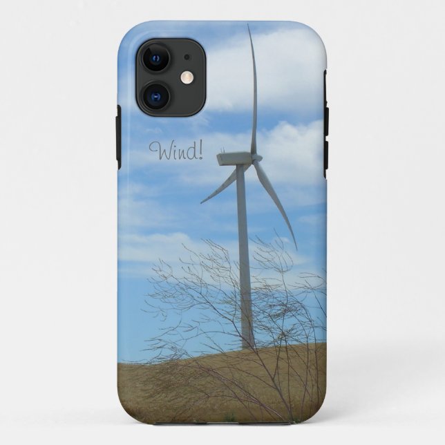 Handy-Fall - Wind-Power Case-Mate iPhone Hülle (Rückseite)