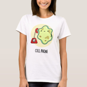 Handy Funny Biology Science Puff T-Shirt