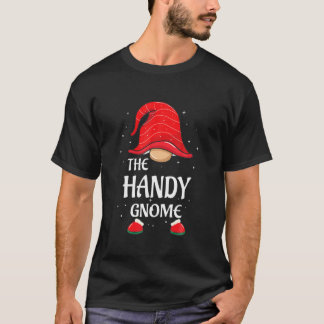 Handy Gnome Buffalo Kariert Matching Family Christ T-Shirt
