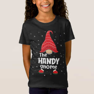 Handy Gnome Familie passt Weihnachten Funny Pajama T-Shirt