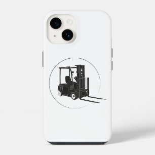 Handy Hülle mit Gabelstapler Grafik iPhone 14 Hülle