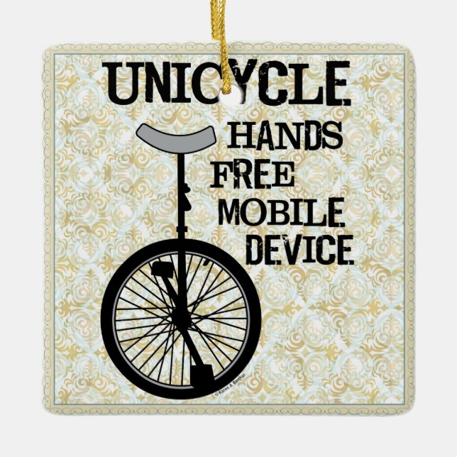 Handy Keramikornament (Vorderseite)