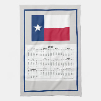 Handy Texas State Flag Kalender Handtuch