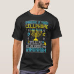 Handy Zitat Hanukkah Chanukah T-Shirt<br><div class="desc">Handy Zitat Hanukkah Chanukah Chanukah.</div>