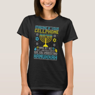 Handy-Zitat Hanukkah Chanukka T-Shirt
