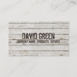 Handybauweise aus Whitealkholz Visitenkarte