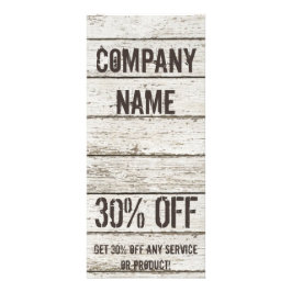 Handybauweise aus Whitealkholz Werbekarte