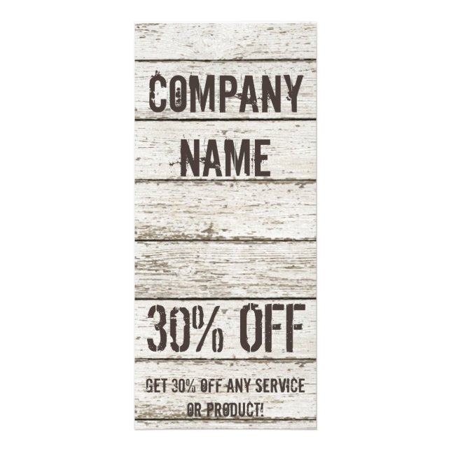 Handybauweise aus Whitealkholz Werbekarte (Vorne)