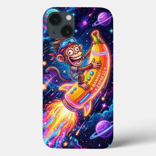 Handyhülle Affe auf einer Bananenrakete reitend Case-Mate iPhone Hülle