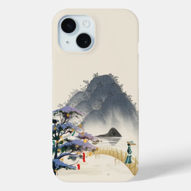 Handyhülle Berge Case-Mate iPhone Hülle (Rückseite)