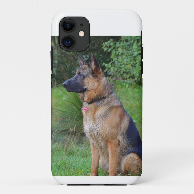 Handyhülle deutscher Schäferhund Case-Mate iPhone Hülle (Rückseite)