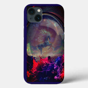 Handyhülle - Einhorn Splash iPhone 13 Hülle