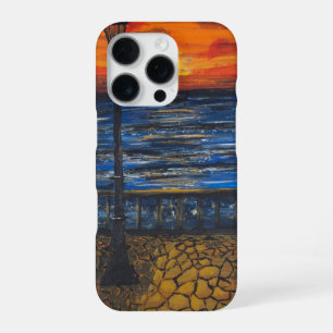 Handyhülle/handgefertigtes Kunstwerk/ Sonnenunterg iPhone 16 Pro Hülle