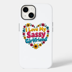 Handyhülle 'Ich liebe meine freche Freundin' Case-Mate iPhone 14 Hülle