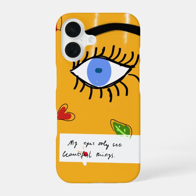 Handyhülle mit positiver Bestätigung iPhone 16 Hülle (Rückseite)