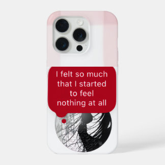 Handyhülle mit Zitat iPhone 15 Pro Hülle