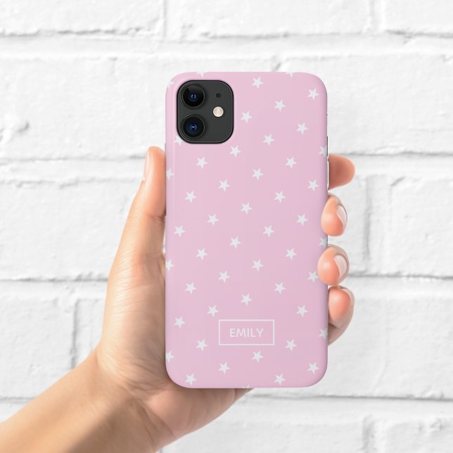 Handyhülle Pink Stars Case-Mate iPhone Hülle (Von Creator hochgeladen)