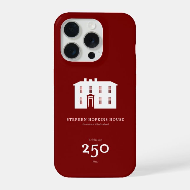 Handyhülle — Stephen Hopkins House iPhone Hülle (Rückseite)