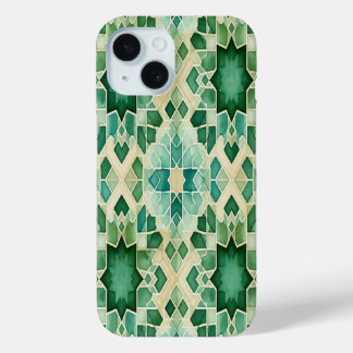 Handyhülle Zellige Algerisch Grün und Türkis Case-Mate iPhone Hülle