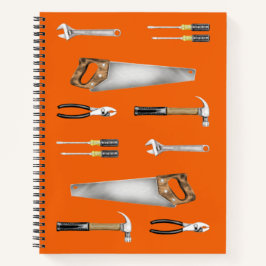 Handyman-Arbeitswerkzeuge Notizbuch