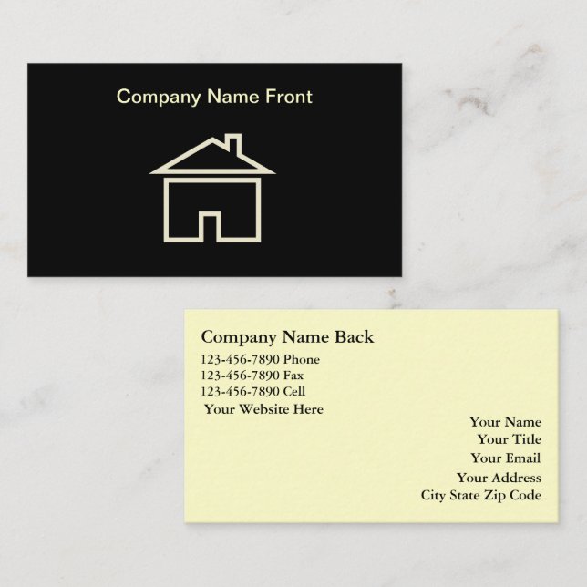 Handyman Business Cards Visitenkarte (Vorne/Hinten)