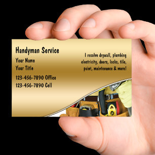 Handyman Business Cards Visitenkarte