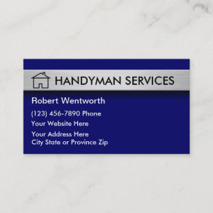 Handyman Business Cards Visitenkarte