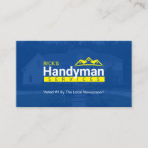 Handyman Business Cards - Zuhause Business