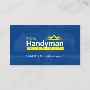 Handyman Business Cards - Zuhause Business Visitenkarte