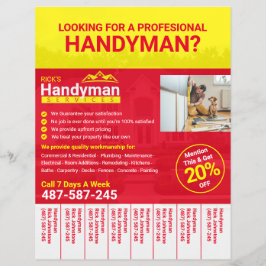 Handyman Business Flyer - Zuhause Business