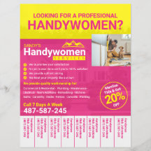 Handyman Business Flyer - Zuhause Business