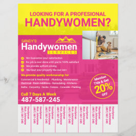 Handyman Business Flyer - Zuhause Business