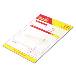 Handyman Business Invoice Pad - Zuhause Business Notizblock