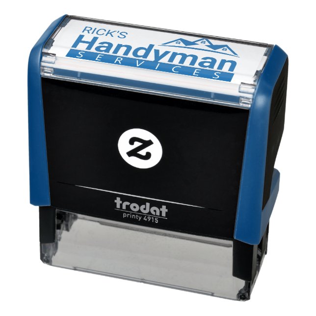 Handyman Business-Logo-Briefmarke - Zuhause Busine Permastempel (Produkt)