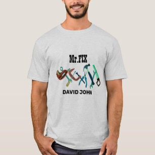 Handyman Carpenter Reparaturwerkzeuge T-Shirt