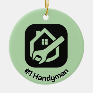 Handyman Design Keramik Ornament