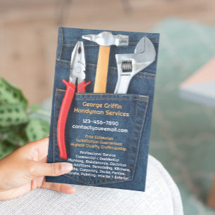 Handyman-Dienstleistungen Flyer Vorlage