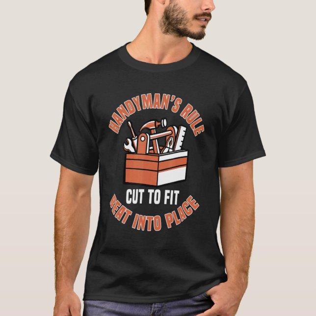 Handyman Fixer Repairman Handworker Builder Handyp T-Shirt (Vorderseite)
