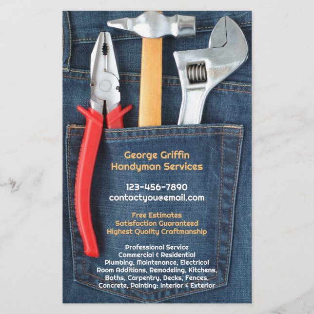 Handyman Flyer (Vorne)