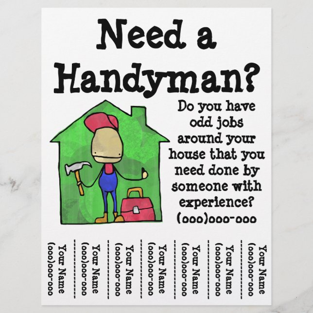 Handyman Flyer (Vorne)
