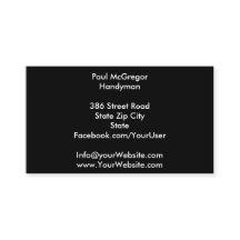 Handyman Geschäft Card