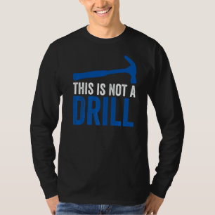 Handyman-Hammer-Handwerker Dies ist nicht T-Shirt