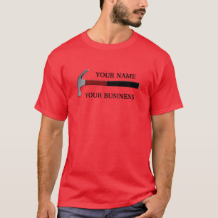 Handyman Hammer Red T - Shirt