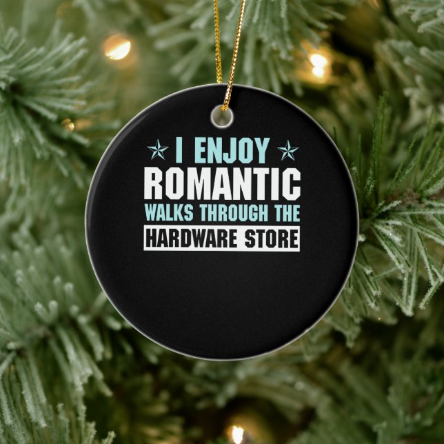 Handyman Hardware Store Tools Verschenken Funny Va Keramik Ornament (Baum)