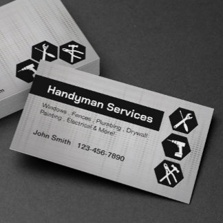 Handyman-Konstruktion - Umgestaltung des Black Lab Visitenkarte